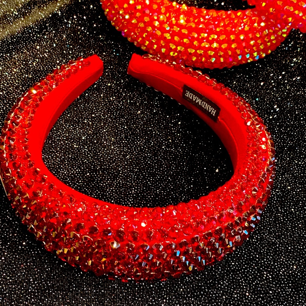 Bling red headband